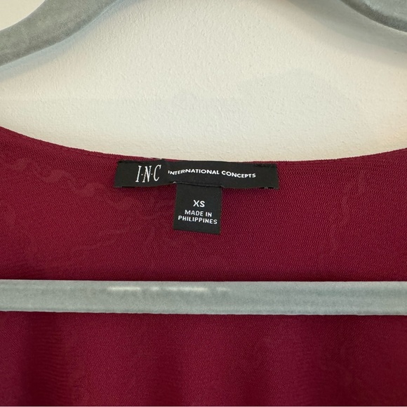 Ruched-Waist Surplice Top - Picture 5 of 5